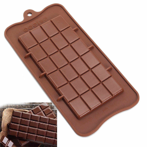 Форма силиконовая для шоколада "Плитка большая"