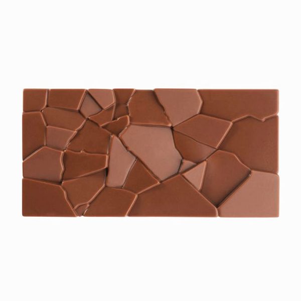 Форма силиконовая для шоколада "Плитка грани"