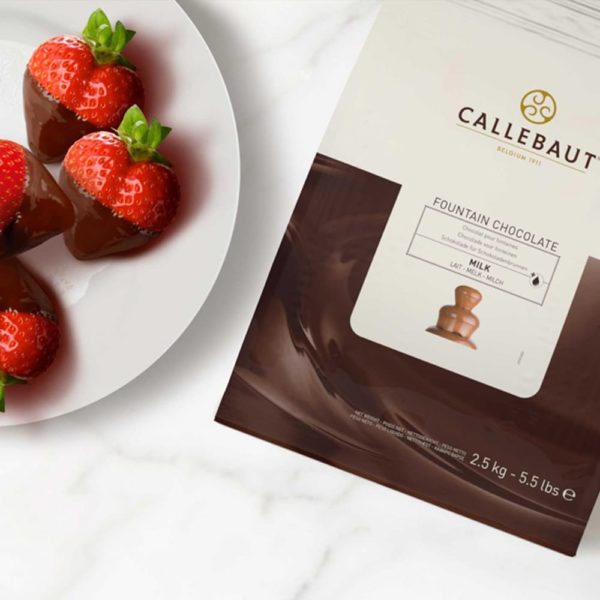 Шоколад молочный для фонтанов Callebaut, 500г. (Каллебаут)
