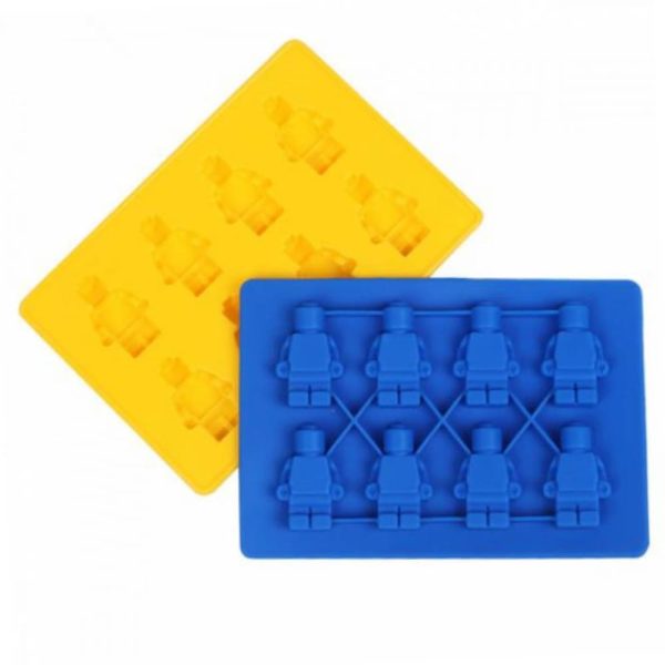 Силиконовый молд "Лего человечки" 8 ячеек