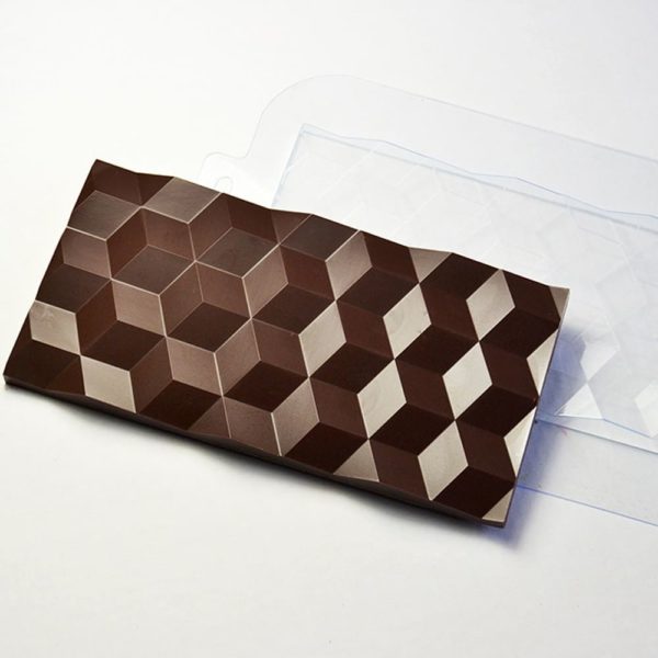 Форма для шоколада "Плитка Кубики"
