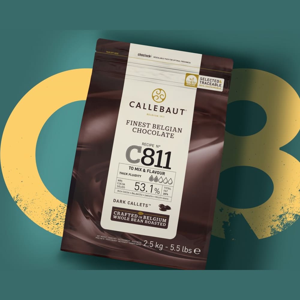 Шоколад темный 54,5% Callebaut, 500 г (Каллебаут)