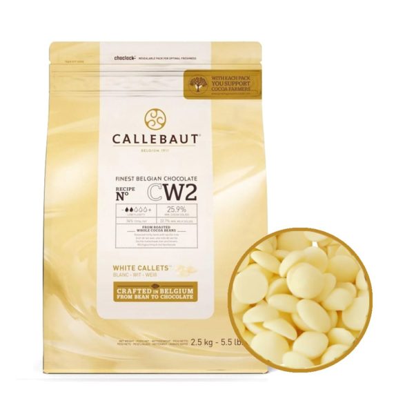 Шоколад белый 25,9% Callebaut, 100 г (Каллебаут)
