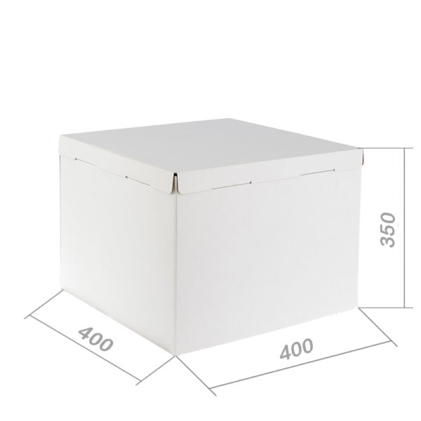 Коробка для торта 400*400*350 закрытая