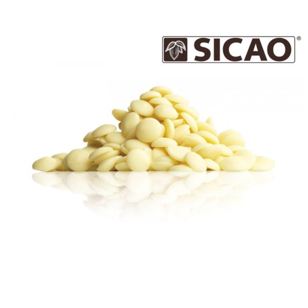 Шоколад белый 28% Sicao, (Сикао) ПАЧКА 2,5кг.