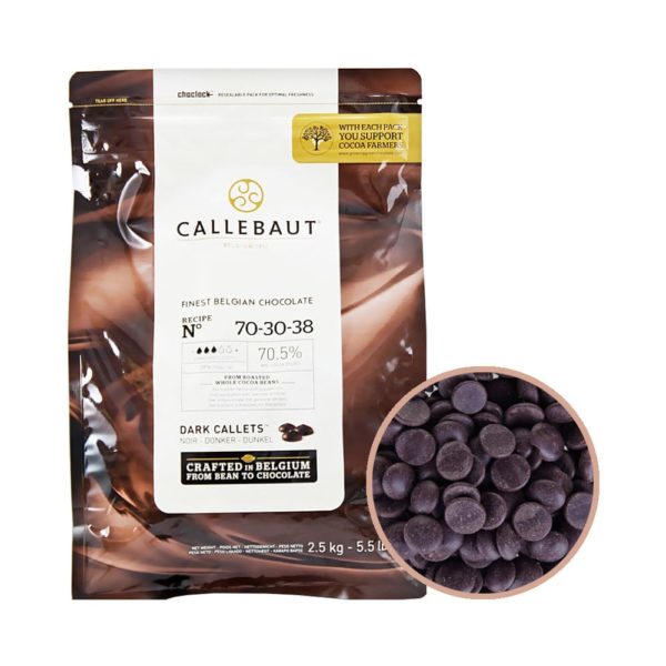 Шоколад горький 70,5% Callebaut, 100 г (Каллебаут)
