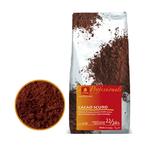 Какао-порошок алкализованный "ICAM" 22/24% (ИКАМ) 200г.