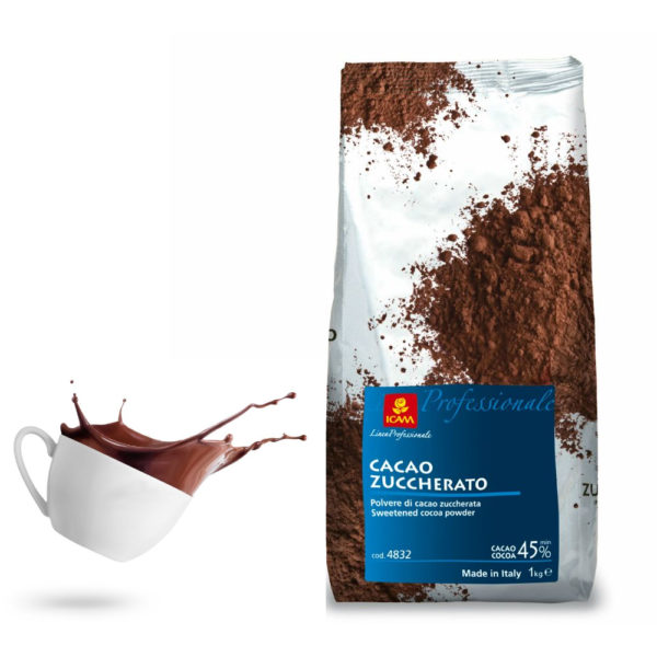 Какао-смесь для приготовления горячего шоколада "ICAM" (ИКАМ) 200г.