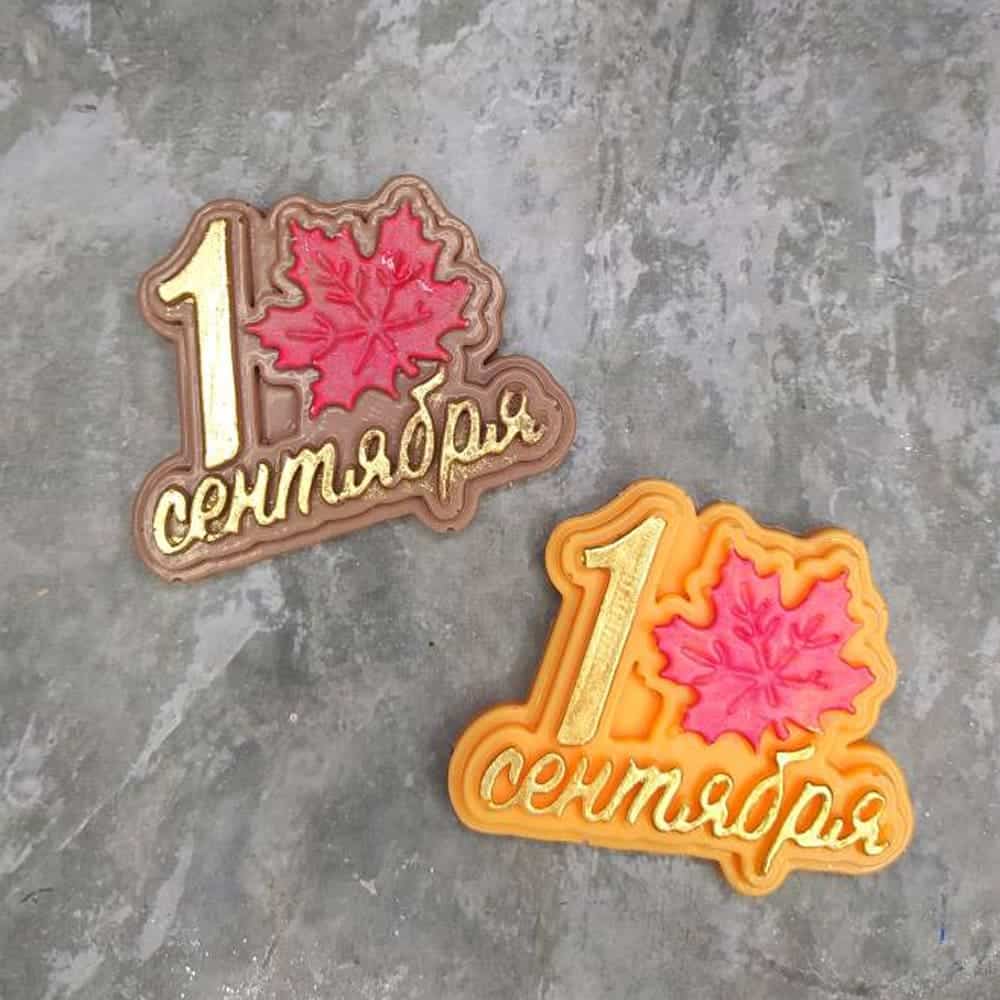 Надпись "1 сентября" из глазури МИКС (ГФ1С015) Надпись "1 сентября" из глазури МИКС (ГФ1С015)