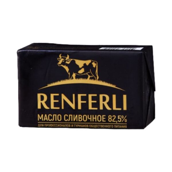 МАСЛО сливочное «RENFERLY» 82,5%, 400г (Рэнферли)