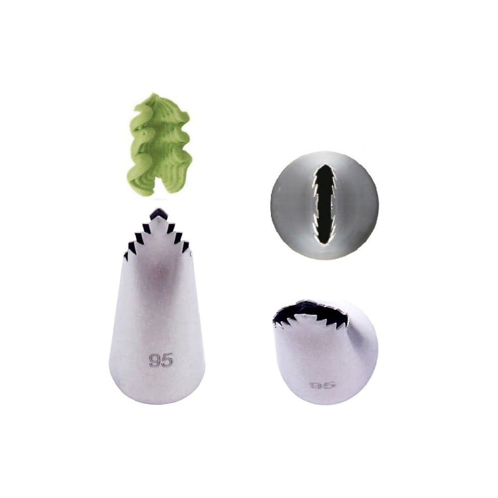 Насадка для кондитерского мешка N95 "Елка" Насадка для кондитерского мешка N95 "Елка"
