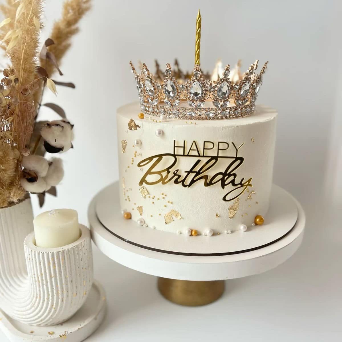 Корона на торт (золото) Корона на торт (золото)