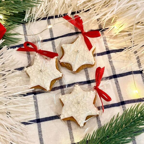 Пряник Снежинка